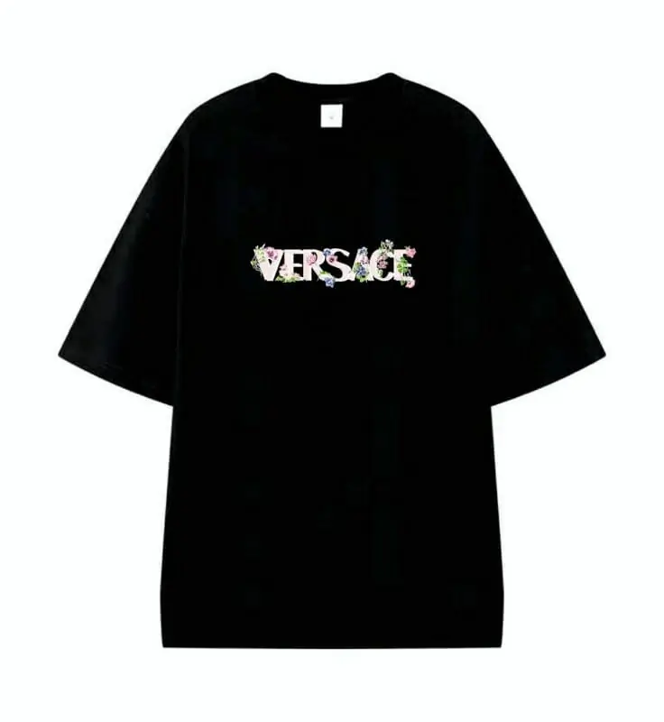 versace t-shirt manches courtes pour unisexe s_1197b2a